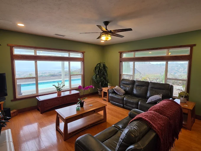 Professional interior painting finish